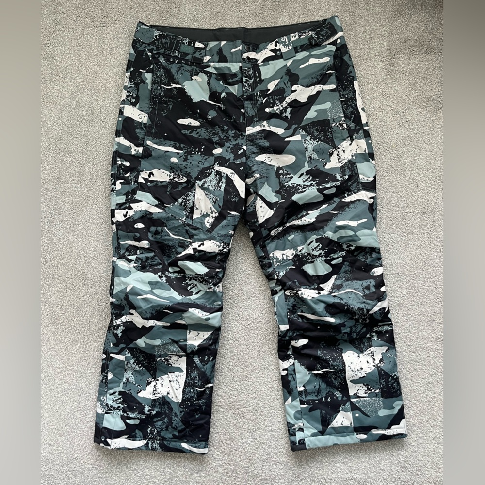 NWOT Columbia Omni Heat Mens Insulated Bugaboo IV Insulated Snow Pants Size XL